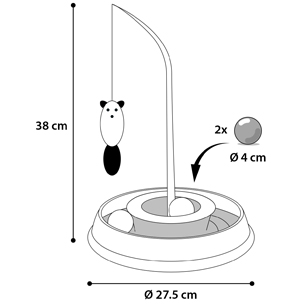 FLAMINGO - Jouet Tibo Circuit Rond