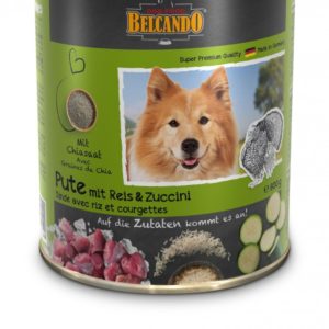 Dinde avec Riz et Courgettes - Aliment Humide - Belcando