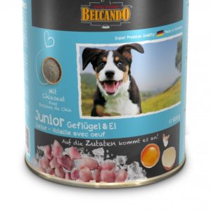 Junior Volaille avec Oeuf - Aliment Humide - Belcando