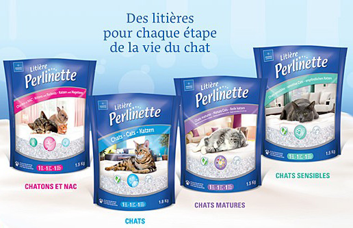 Litière Perlinette Chats Matures